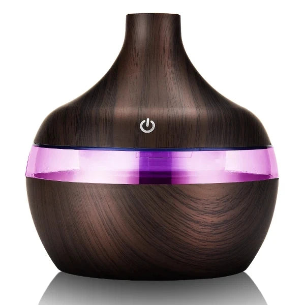 Humidificateur d'air électrique à ultrasons en bois